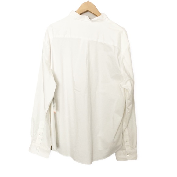 NWT Old Navy White Men's Button Down Shirt - XXL - Picture 3 of 8